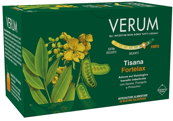 VERUM FORTELAX TISANA 20 FILTRI - Angeli Pharm