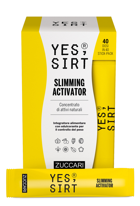 YES SIRT SLIMMING ACTIVATOR 40 STICKPACK DA 2,5 G - Angeli Pharm