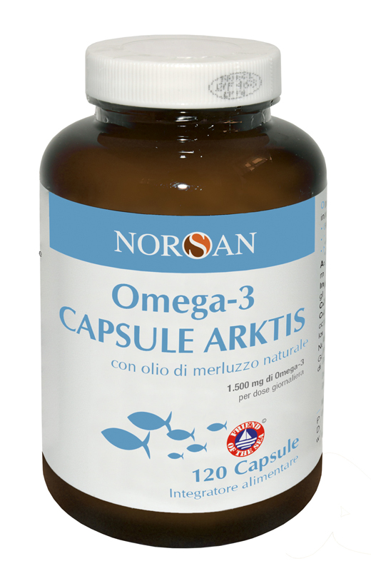 NORSAN OMEGA 3 ARKTIS 120 CAPSULE - Angeli Pharm