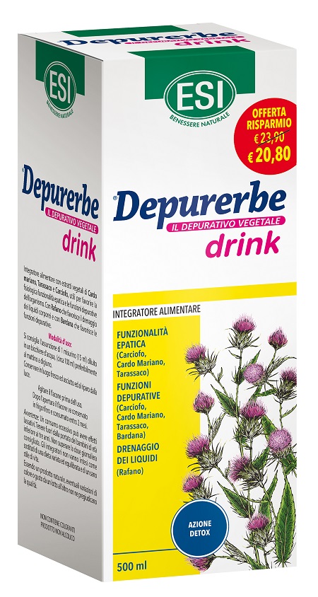ESI DEPURERBE DRINK 500 ML - Angeli Pharm