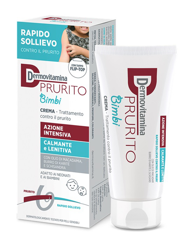DERMOVITAMINA PRURITO BIMBI CREMA AZIONE INTENSIVA CALMANTE E LENITIVA 30 ML - Angeli Pharm