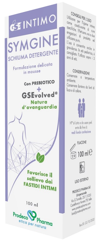 GSE INTIMO SYMGINE SCHIUMA DETERGENTE 100 ML - Angeli Pharm