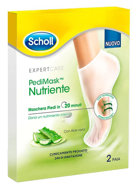 SCHOLL PEDIMASK ALOE VERA 2 PEZZI - Angeli Pharm