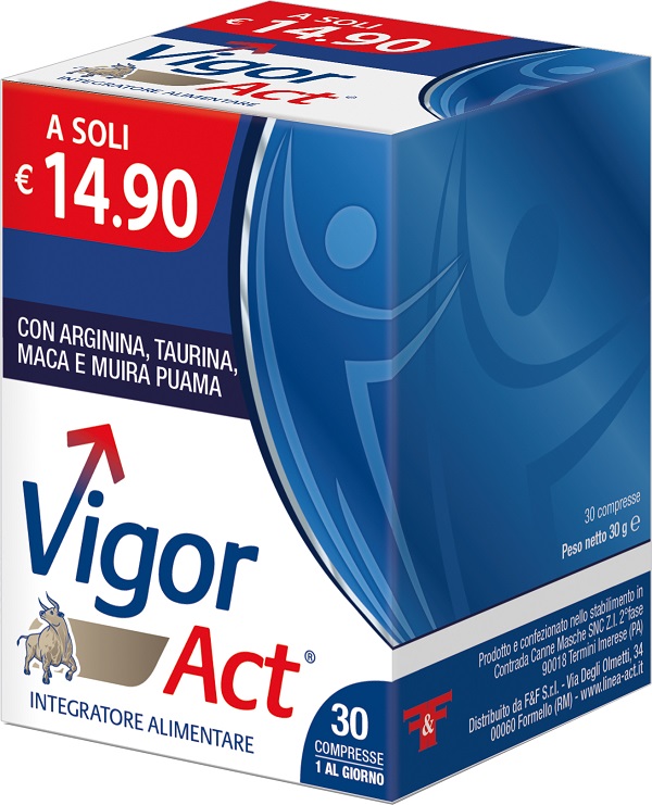 VIGOR ACT 30 COMPRESSE - Angeli Pharm