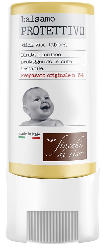 FIOCCHI DI RISO BALSAMO PROTETTIVO 9 ML STICK VISO/LABBRA - Angeli Pharm