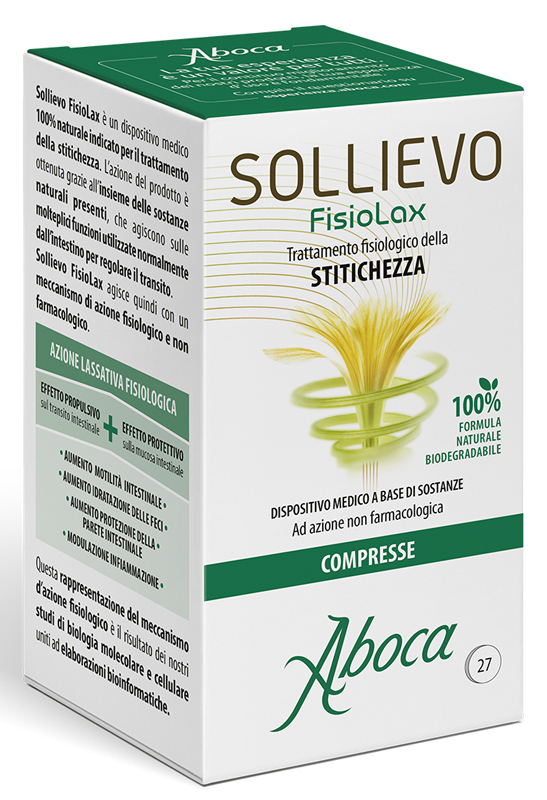 SOLLIEVO FISIOLAX 27 COMPRESSE - Angeli Pharm