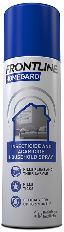 FRONTLINE HOMEGARD SPRAY INSETTICIDA E ACARICIDA USO DOMESTICO 250 ML - Angeli Pharm