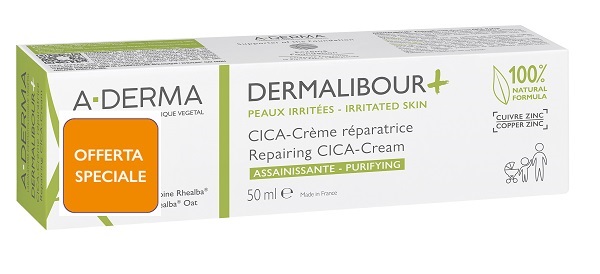 DERMALIBOUR + CICA CREMA RISTRUTTURANTE 50 ML - Angeli Pharm