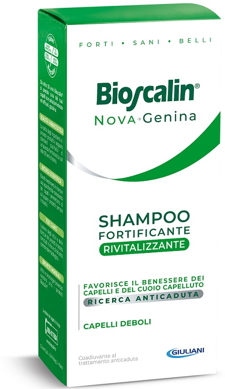 BIOSCALIN NOVA GENINA SHAMPOO RIVITALIZZANTE MAXI SIZE FLACONE 400 ML - Angeli Pharm