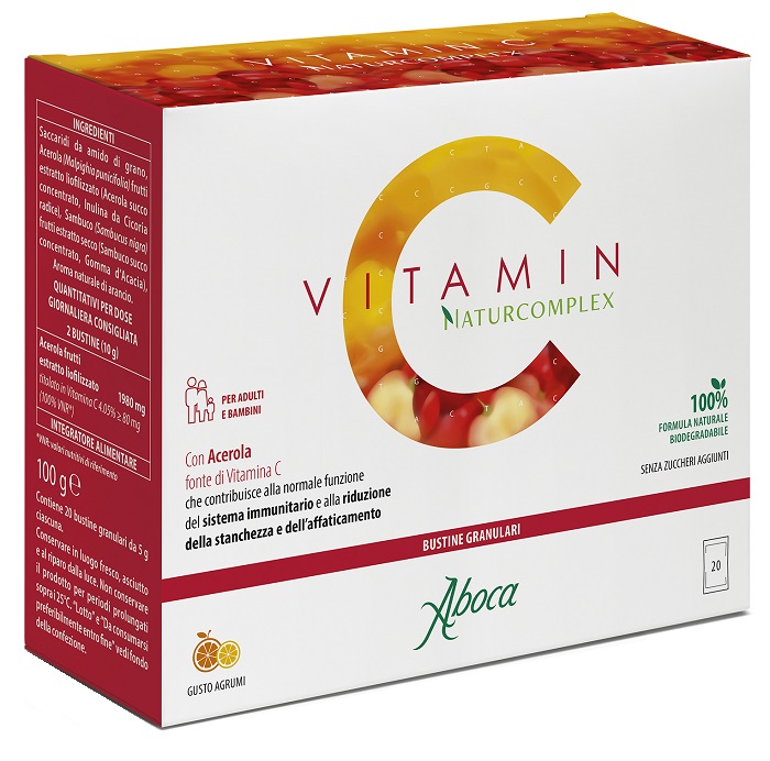 VITAMIN C NATURCOMPLEX 20 BUSTINE - Angeli Pharm