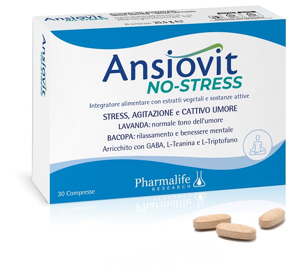 ANSIOVIT NO STRESS 30 COMPRESSE - Angeli Pharm