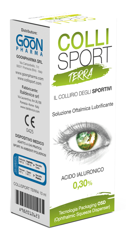 COLLISPORT TERRA SOLUZIONE OFTALMICA LUBRIFICANTE 10 ML - Angeli Pharm