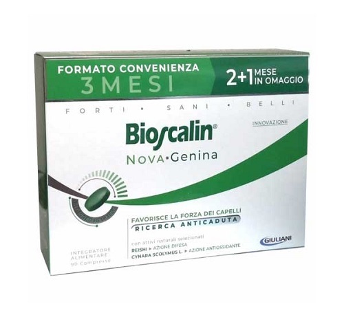 BIOSCALIN NOVA GENINA 90 COMPRESSE 2+1 OMAGGIO - Angeli Pharm