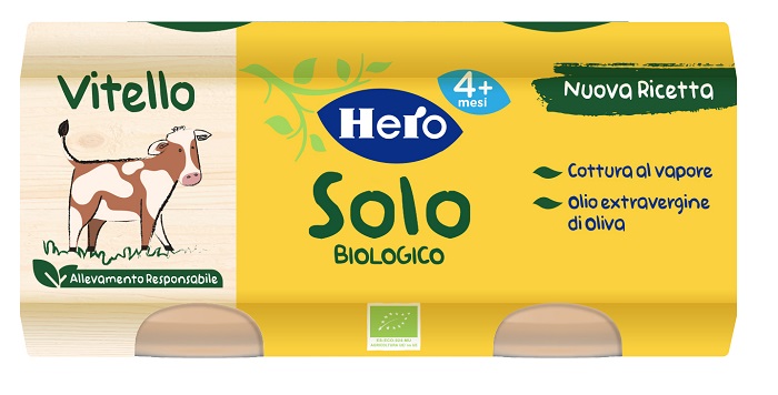 HERO BABY SOLO OMOGENEIZZATO VITELLO 2X80 G - Angeli Pharm