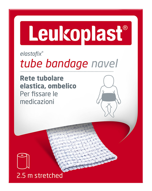 BENDA RETE ELASTOFIX LEUKOPLAST OMBELICO 2,50 M - Angeli Pharm