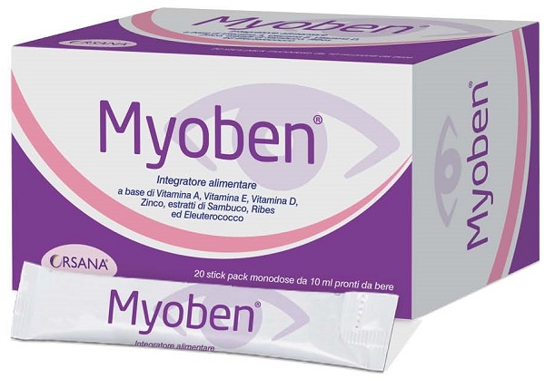 MYOBEN 20 STICK PACK MONODOSE DA 10 ML - Angeli Pharm