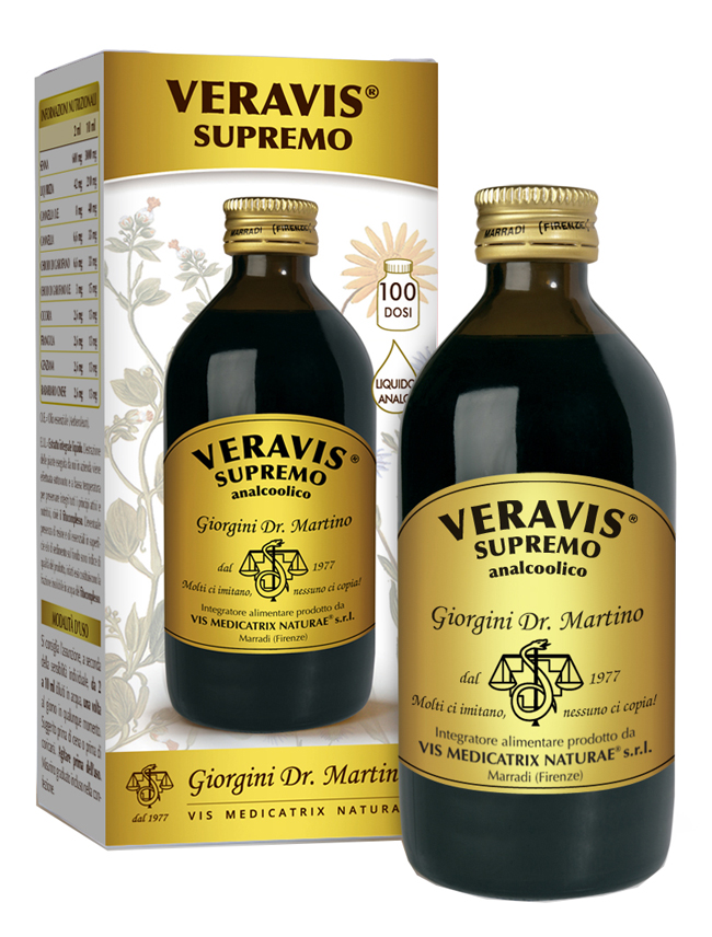 VERAVIS SUPREMO ANALCOOLICO 200 ML - Angeli Pharm