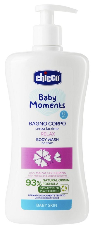 CHICCO BABY MOMENTS BAGNO RELAX 500 ML - Angeli Pharm