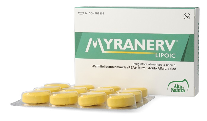 MYRANERV LIPOIC 24 COMPRESSE - Angeli Pharm