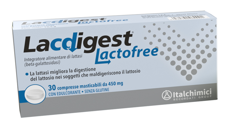 LACDIGEST LACTOFREE 30 COMPRESSE MASTICABILI - Angeli Pharm