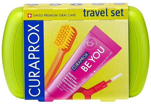 CURAPROX TRAVEL SET GREEN - Angeli Pharm