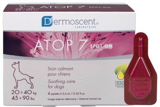 ATOP 7 SPOT-ON DOGS&CATS 20-40 KG 4 PIPETTE X 2,4 ML - Angeli Pharm