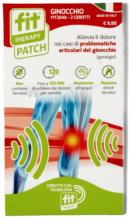 CEROTTO FIT THERAPY GINOCCHIO 2 PEZZI - Angeli Pharm