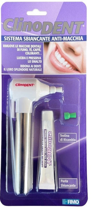 CLINODENT SISTEMA SBIANCANTE ANTIMACCHIA - Angeli Pharm