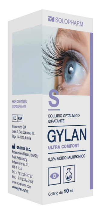 GYLAN ULTRA COMFORT GOCCE OFTALMICHE 10 ML - Angeli Pharm
