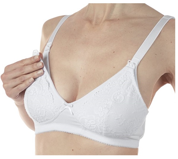 MAMMY REGGISENO COTONE ALLATTAMENTO WHITE 3D - Angeli Pharm