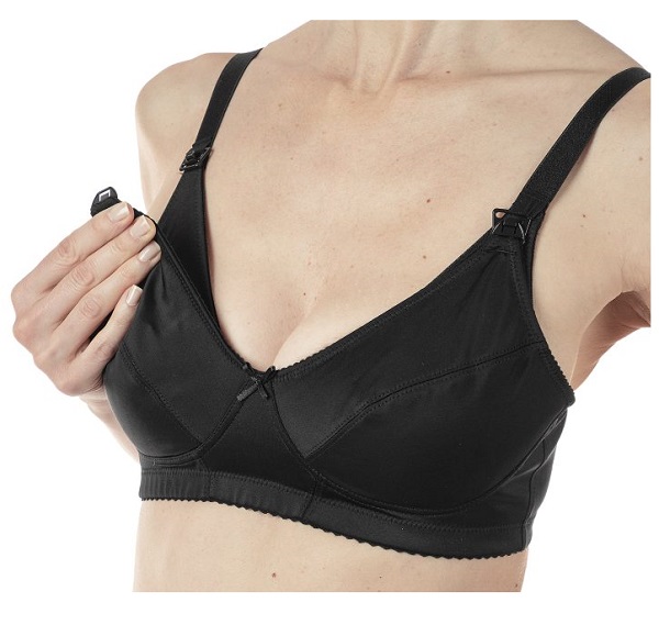 MAMMY REGGISENO MICROFIBRA ALLATTAMENTO BLACK 4C - Angeli Pharm