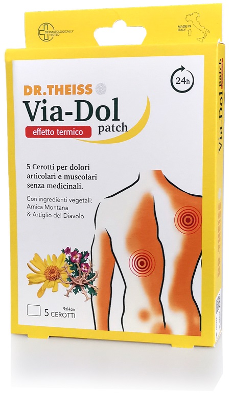 THEISS VIA-DOL PATCH EFFETTO TERMICO 5 PEZZI - Angeli Pharm