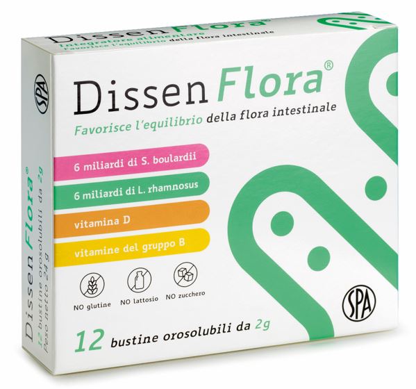 DISSEN FLORA 12 BUSTINE - Angeli Pharm