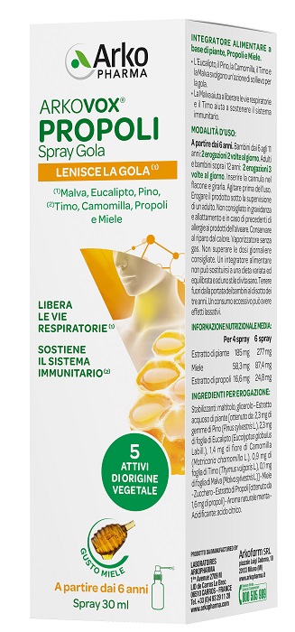 ARKOVOX PROPOLI SPRAY 30 ML - Angeli Pharm