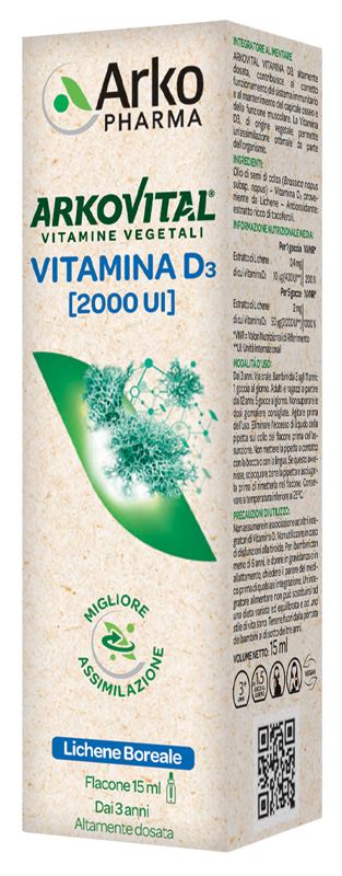 ARKOVITAL VITAMIN D3 15 ML - Angeli Pharm