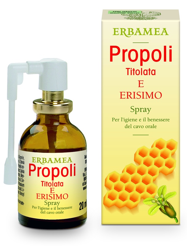PROPOLI ERISIMO TITOLATA SPRAY 20 ML - Angeli Pharm