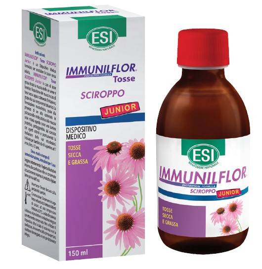 ESI IMMUNILFLOR SCIROPPO TOSSE JUNIOR 150 ML - Angeli Pharm