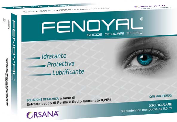 GOCCE OCULARI FENOYAL 30 CONTENITORI MONODOSE DA 0,5 ML - Angeli Pharm