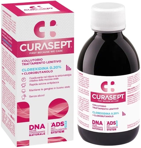 CURASEPT COLLUTORIO ADS DNA TRATTAMENTO LENITIVO 200 ML - Angeli Pharm