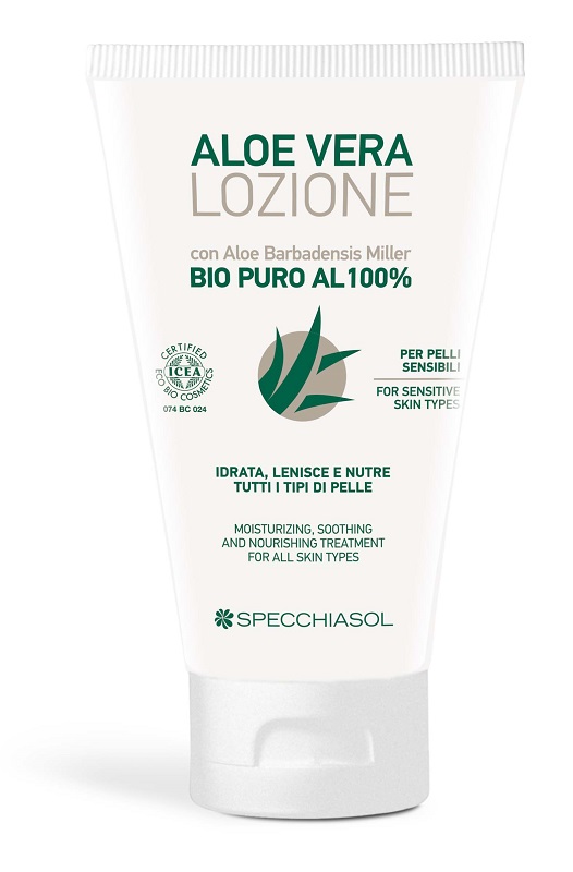 ALOE VERA LOZIONE BIO PURO 100% 150 ML - Angeli Pharm