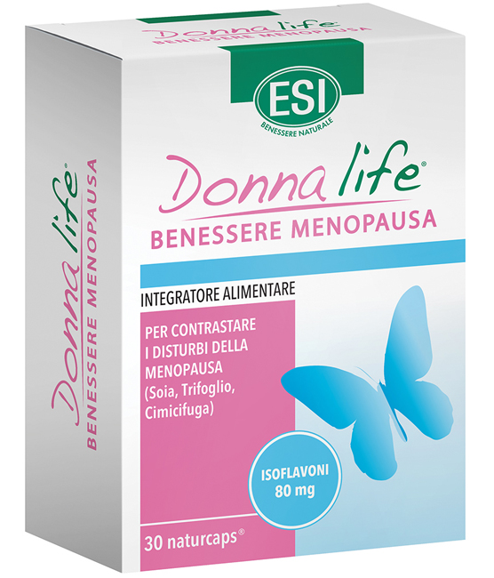 ESI DONNA LIFE MENOPAUSA 30 NATURCAPS - Angeli Pharm