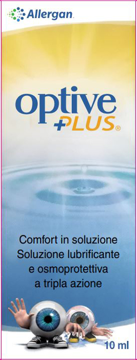 OPTIVE PLUS SOLUZIONE OFTALMICA 10 ML - Angeli Pharm
