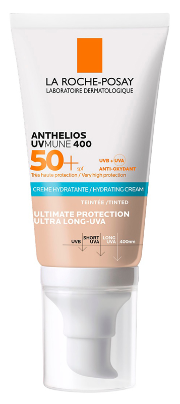 ANTHELIOS UVMUNE CREMA IDRATANTE SPF50+ COLORATO 50 ML - Angeli Pharm