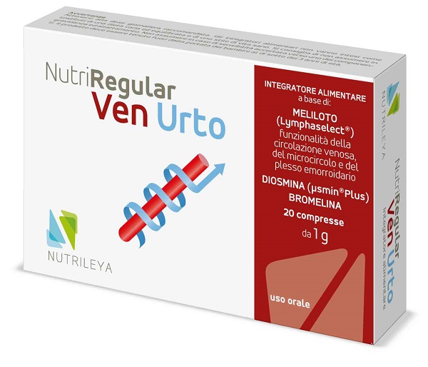 NUTRIREGULAR VEN URTO 20 COMPRESSE - Angeli Pharm