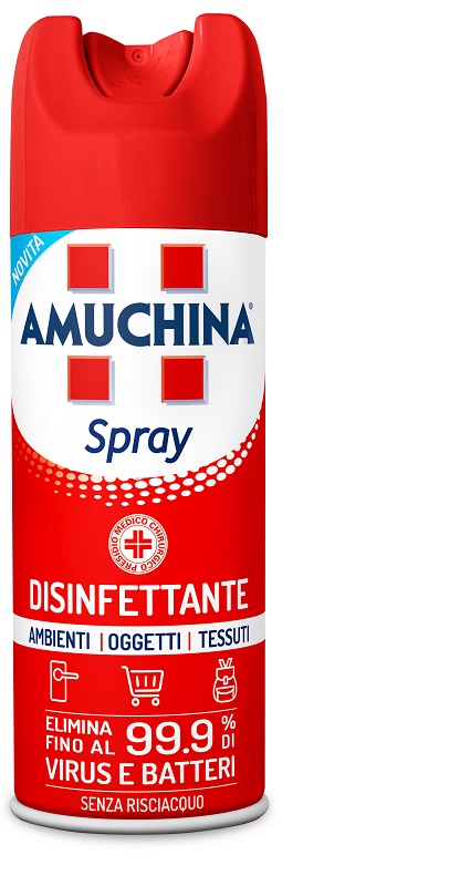 AMUCHINA SPRAY AMBIENTI OGGETTI TESSUTI 400 ML - Angeli Pharm