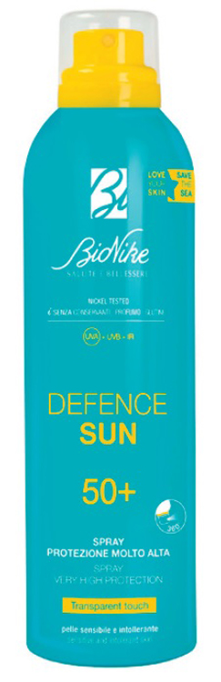 DEFENCE SUN SPRAY TRANSPARENT TOUCH 50+ 200 ML - Angeli Pharm