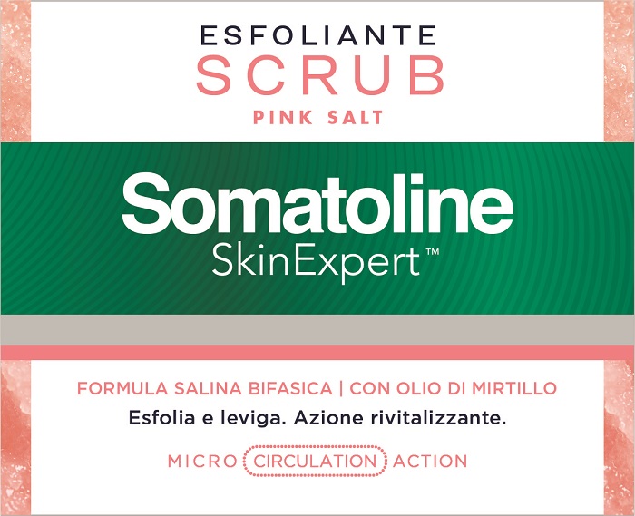 SOMATOLINE SKIN EXPERT SCRUB PINK SALT 350 G - Angeli Pharm