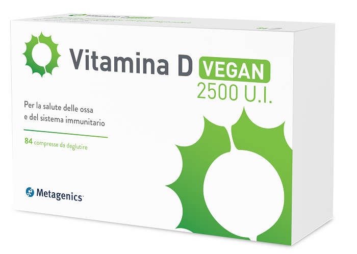 VITAMINA D 2500 UI VEGAN 84 COMPRESSE - Angeli Pharm
