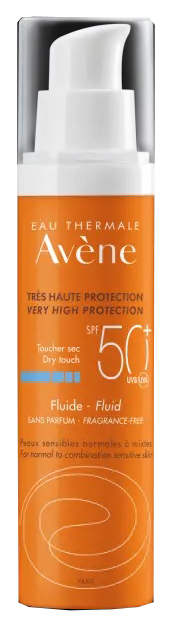 AVENE SOL FLUIDO SPF50+ SENZA PROFUMO NUOVA FORMULA 50 ML - Angeli Pharm