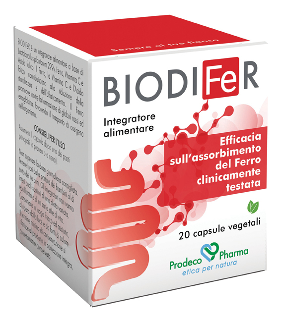 BIODIFER 20 CAPSULE VEGETALI - Angeli Pharm